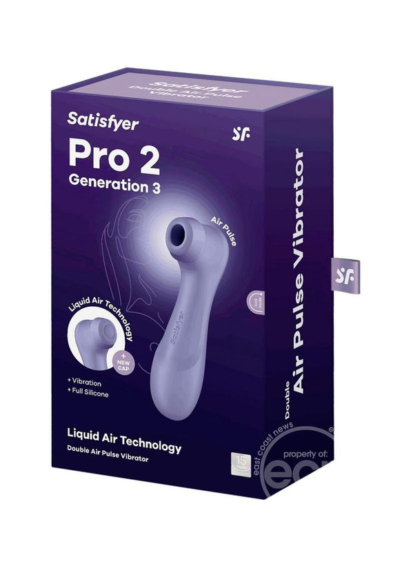 Satisfyer Pro 2 Generation 3 Silicone Clitoral Stimulator