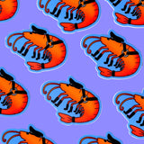 Shrimp Daddy Vinyl Sticker