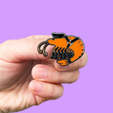 Shrimp Daddy Enamel Pin