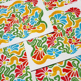 Sluggo's Garden - Risograph Print