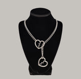 Stainless Steel Slip Chain Choker Necklaces