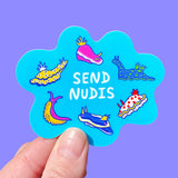 'Send Nudis' Sticker