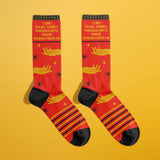 'I Can Do All Things Through Spite' Socks