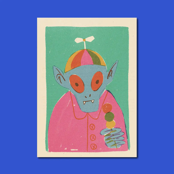 'Silly Snack I' Art Print