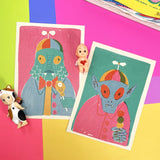 'Silly Snack I' Art Print