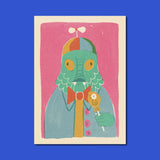 'Silly Snack II' Art Print