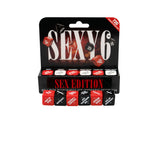 Sexy 6 - Sex Edition Couples Dice Game