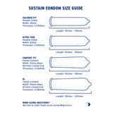 Sustain Ultra Thin Latex Condoms