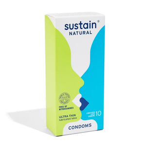 Sustain Ultra Thin Latex Condoms