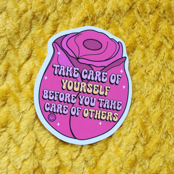 'Take Care Of Yourself' Sticker