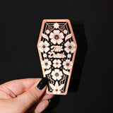 "Till Death" Matte Metallic Sticker