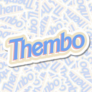 'Thembo' Sticker