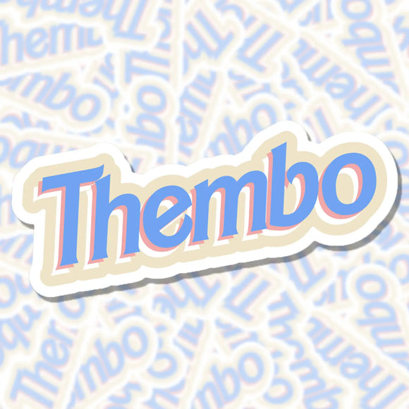 'Thembo' Sticker