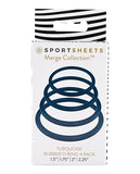 Sportsheets Rubber O Rings - 4 pk