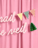 Last Trail Banner - 3D Paper Banner, Bachelorette Camp Bride