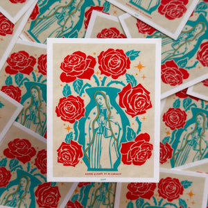 Virgencita Jumbo Sticker