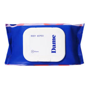 Body Wipes by Dame (25 ct pouch)