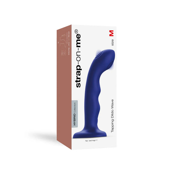 Wave Tapping Dildo by Strap-On-Me