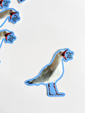 'What the Shit' Seagull Sticker