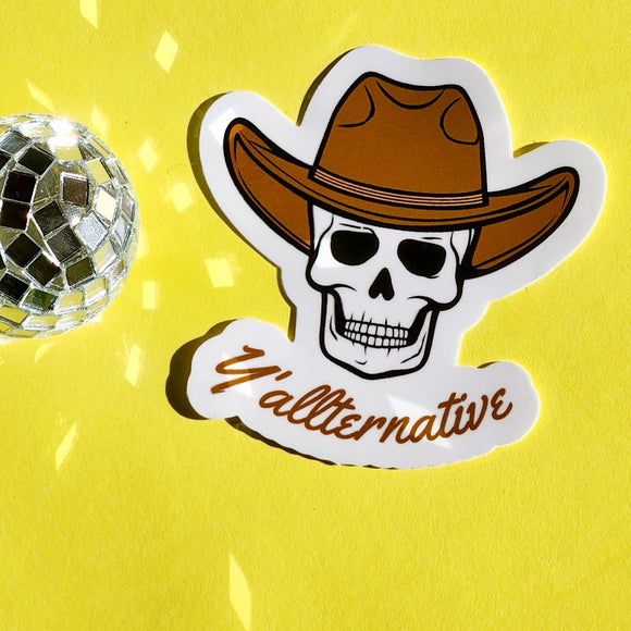 'Y'allternative' Sticker