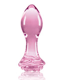 Crystal Rose Glass Plug