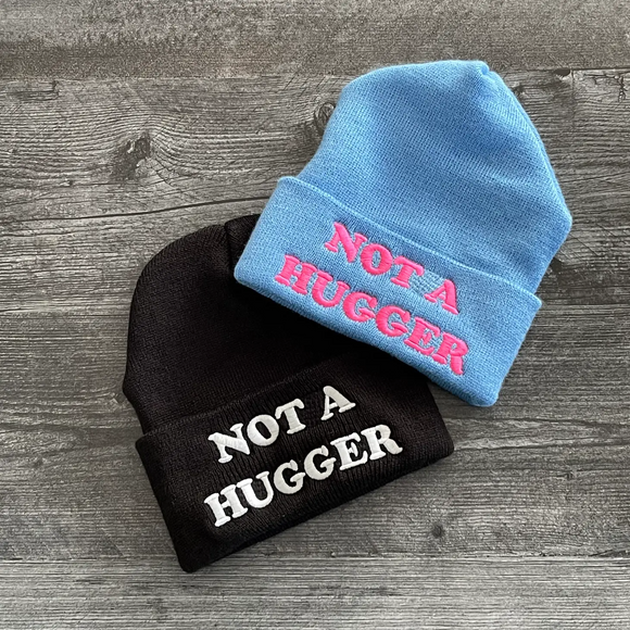 'Not a Hugger' Knit Hat