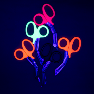 Blacklight Handle Safety Scissors for Rope/Shibari