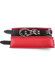 Rouge Padded Leather Wrist Cuffs (multiple colors)