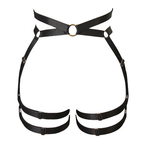 Helix Satin Thigh Harness