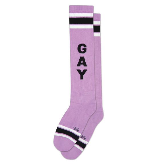 'GAY' Athletic Knee Socks