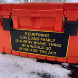 'Redefining Love and Family' GIANT Sticker