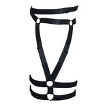 Helix Satin Thigh Harness