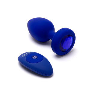 Vibrating Jewel Plug - Large/XL