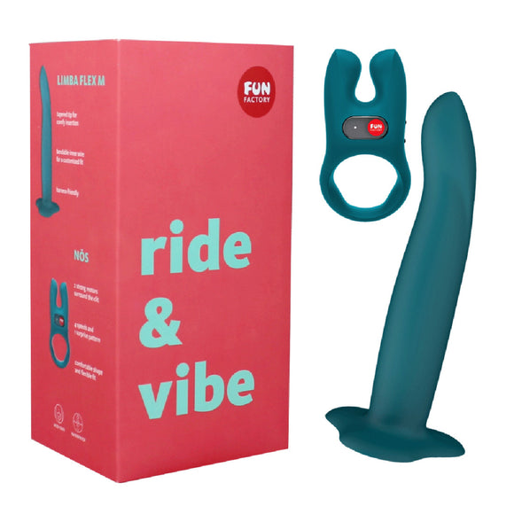 Ride & Vibe Sex Kit (Nos + Limba) by Fun Factory