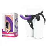 Pegasus Curved Realistic Vibrating Strap-On