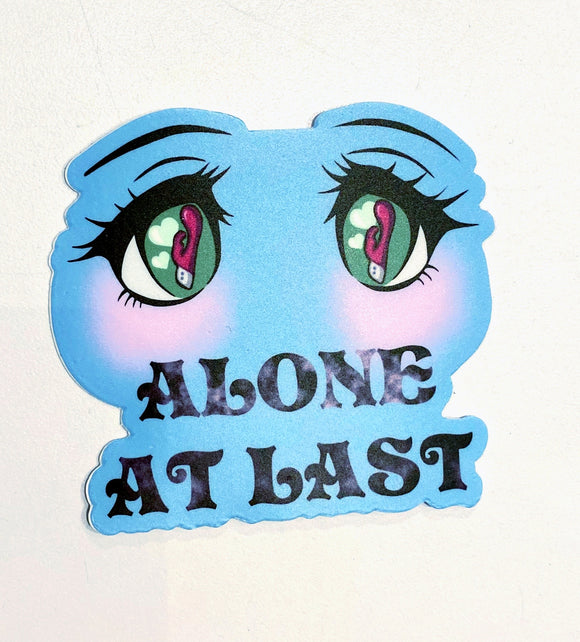 'Alone At Last' Sticker