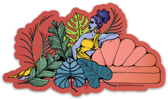 Esther Plant Queen - Sticker