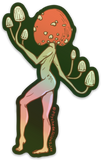 Mushroom Goddess V.2 - Sticker