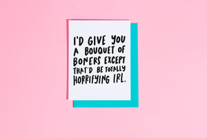 'Bouquet of Boners' Card