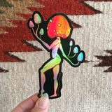 Mushroom Goddess V.2 - Sticker