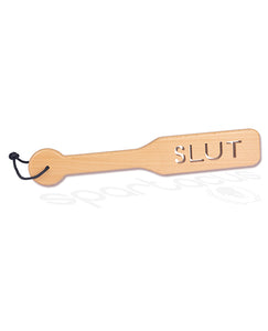 'Slut' Wood Paddle