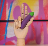 Eggplant Emoji Vibe (Battery-powered)