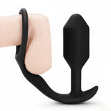 Snug & Tug Weighted Plug with Ring by B-Vibe