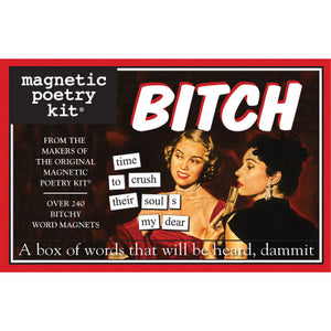 Bitch Magnetic Poetry Kit