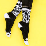 'I Give the Best Blow Jobs' Ribbed Gym Socks