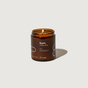 Burn Massage Oil Candles by maude- Scent No. 2