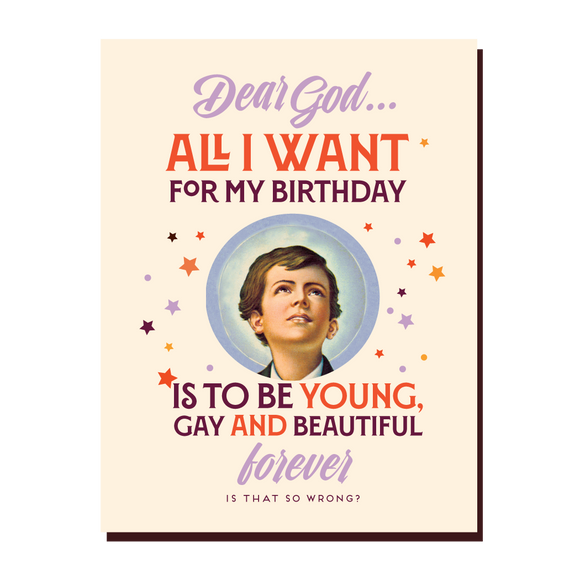 'Gay Forever' Birthday Card