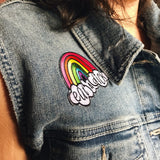 'Eat a Dick' Rainbow Patch