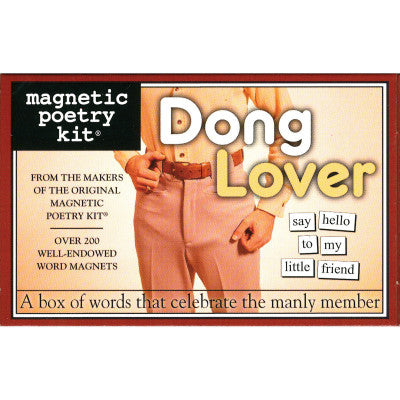 Dong Lover Magnetic Poetry Kit