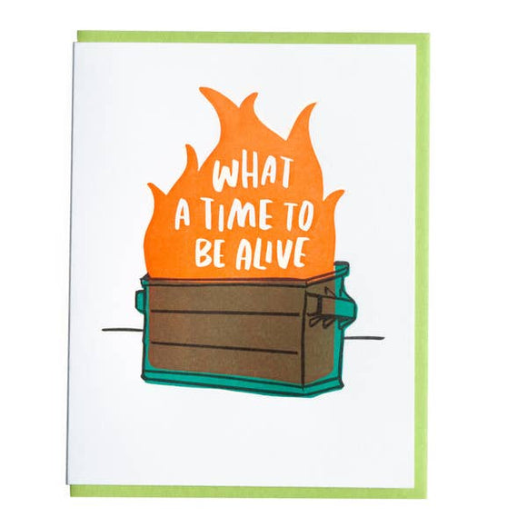 Dumpster Fire Card